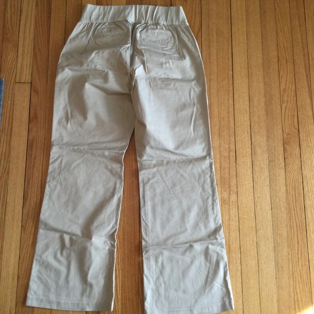 GAP Khakis Maternity Cotton Pants Slacks Size 14 Inseam 32”